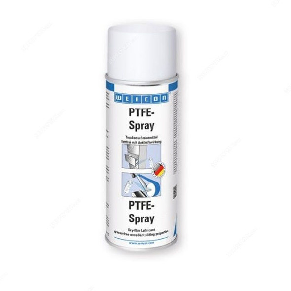 Weicon Dry Lube PTFE Spray, W137512, 400ML