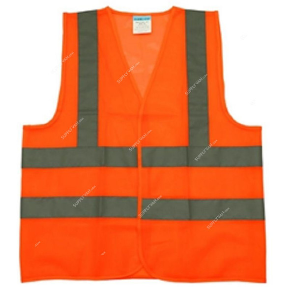 Workland Reflective Vest, JET, 68 GSM, L, Orange
