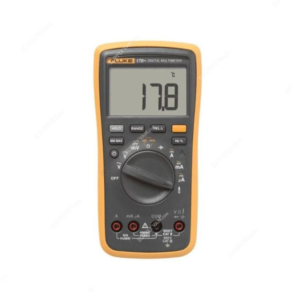 Fluke Digital Multimeter, 17B-plus, 1000V