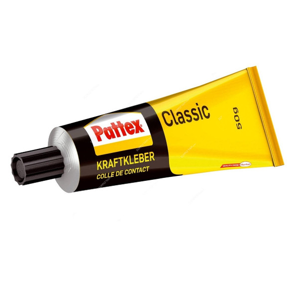 Pattex Classic Contact Adhesive, 177384, 50 GM, Yellow