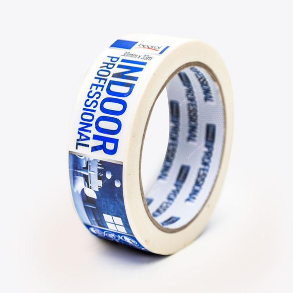 Beorol Universal Masking Tape, BK30, Rubber Adhesive, 30MM x 33 Mtrs