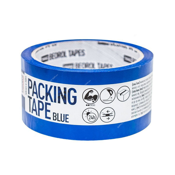 Beorol Packing Tape, KSPL, Acrylic Adhesive, 50MM x 50 Mtrs, Blue