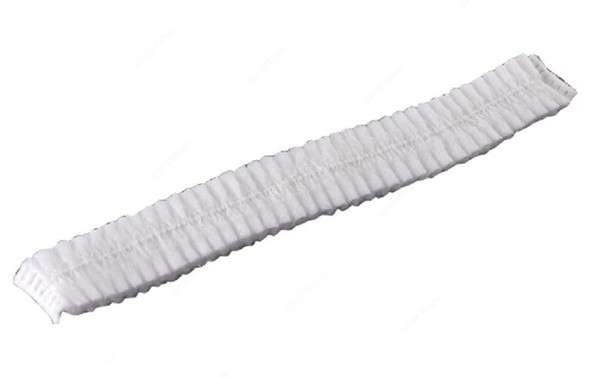 Falcon Mop Cap, THPPW024, 16.5 x 2CM, White, 10 Pcs/Pack