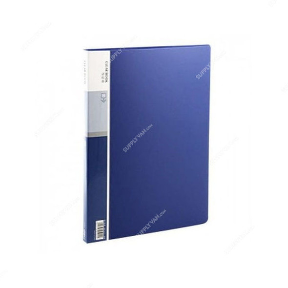 Deli Display File, E5002, 20 Pockets, Blue