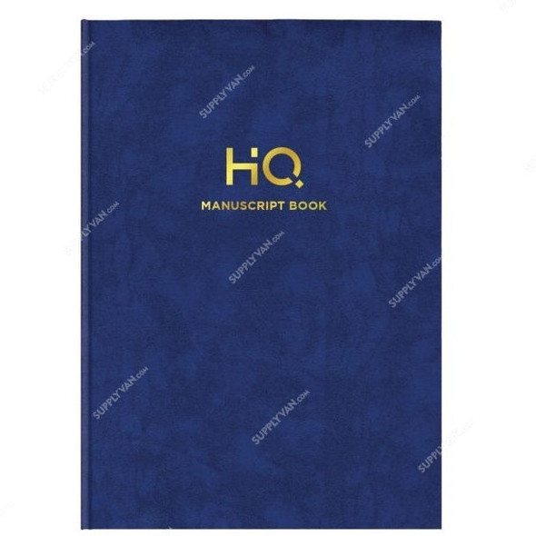 Navneet Casebound Manuscript Book, NAV85574, 96 Sheets, Blue