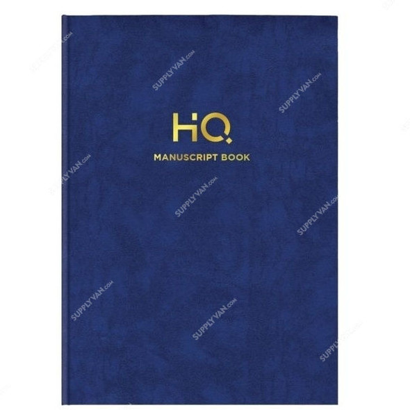 Navneet Casebound Manuscript Book, NAV85571, A4, 144 Sheets, Blue