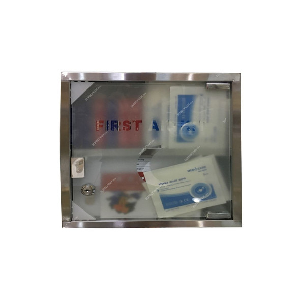 TechAlert Metal Cabinet First Aid Kit, TA9330, 199PCS
