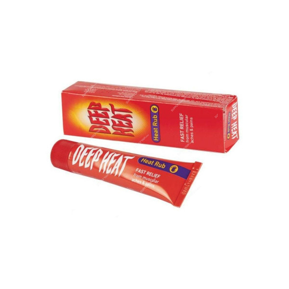 Deep Heat Pain Relief Cream Rub, 100g