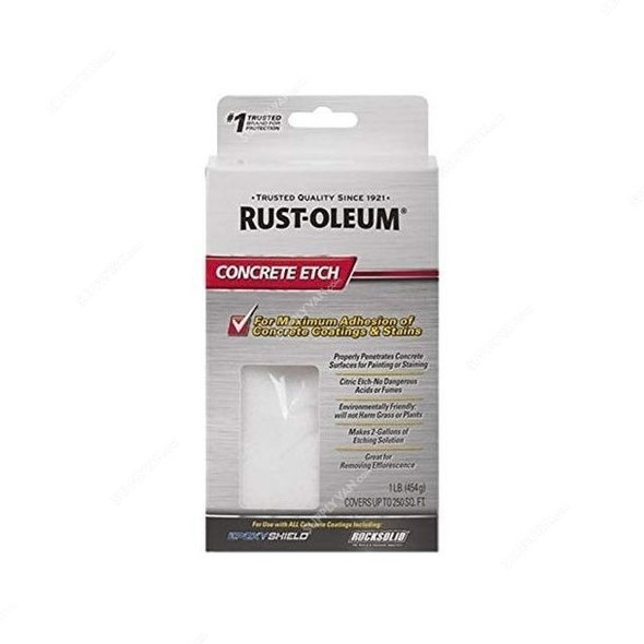 Rust-Oleum Concrete Etch, 238475, 454G, White