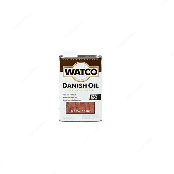 Rust-Oleum Danish Oil, 214380, WATCO, 947ML, Red Mahogany