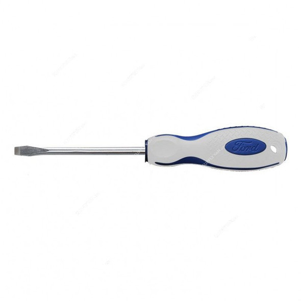 Ford Slotted Screwdriver, FHT-C-0017, 6MM Tip Size x 100MM Blade Length