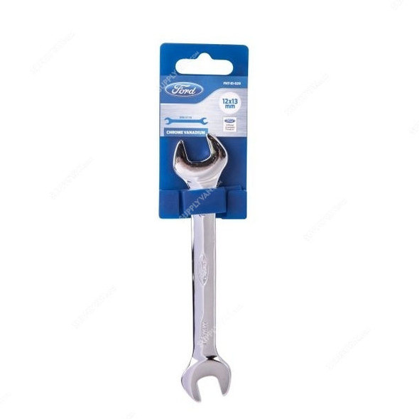Ford Double Open Spanner, FHT-EI-029, 12 X 13MM, Silver