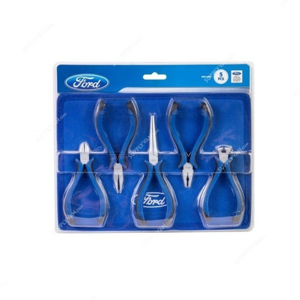 Ford Miniplier Set, FHT-J-051, Black and Silver, 5 Pcs/Pack