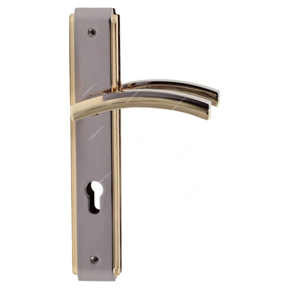 ACS Door Handle, AA99-AA95-BN-GP, Zinc, Black and Gold