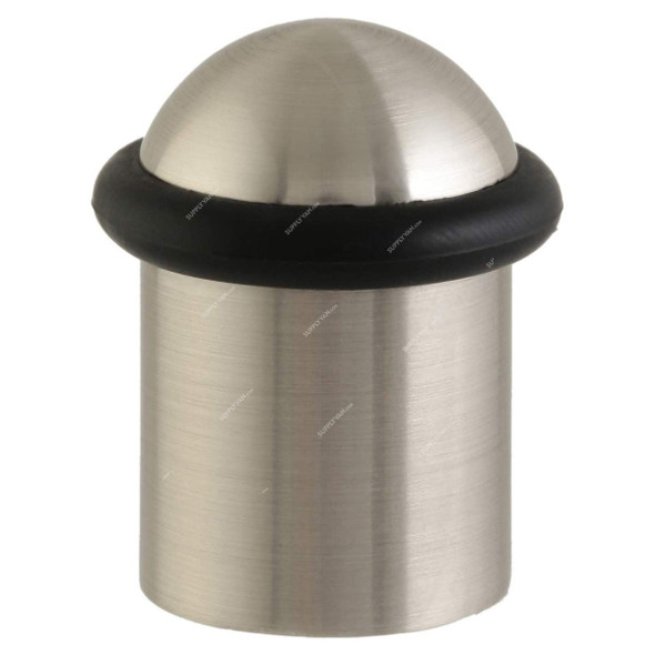 ACS Large Door Stopper, M-38L-SN, Zinc, Silver