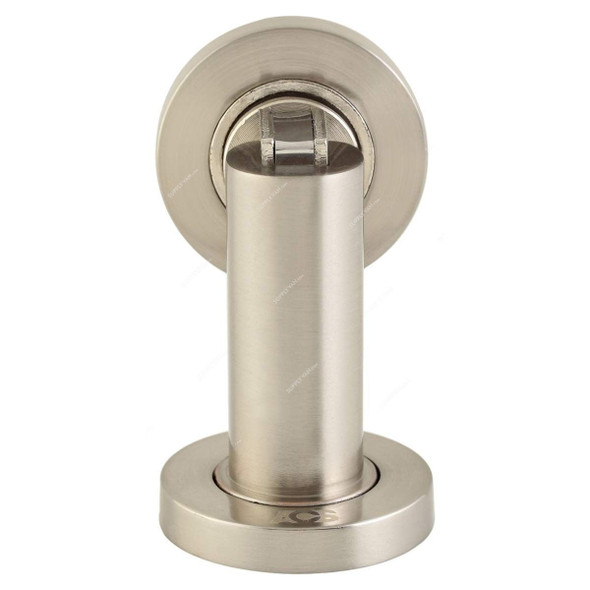 ACS Magnet Door Stopper, 5003-SN, Zinc, Silver