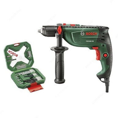 Bosch Impact Hammer Drill With Bit Set 