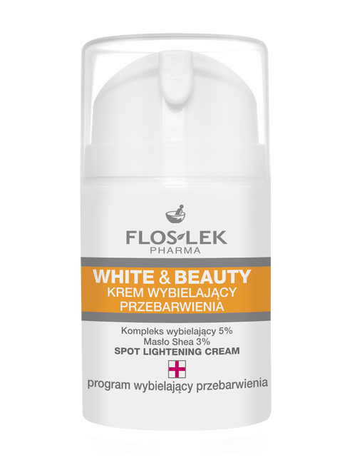 FLOSLEK PHARMA WHITE & BEAUTY SPOT LIGHTENING CREAM 50ML Kem Làm Sáng và Đều Màu Da