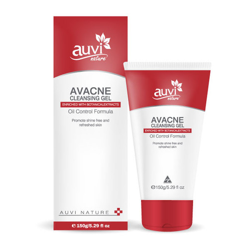 Auvi nature Avacne Cleansing Gel Oil Control Formula 150g-Gel  Rửa Mặt Làm Sạch Da Kiểm Soát Dầu,Dưỡng Ẩm và Xe Khít Lỗ Chân Lông