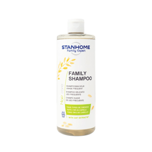 Stanhome Family Expert Shampoo 400ml Dầu Gội Tinh Chất Yến Mạch Nuôi Dưỡng Tóc và Da Đầu