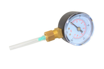 Airblast Hypodermic Needle Pressure Gauge