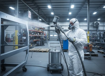 Winter spray painting tips for decorators