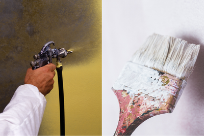 Spray Gun vs Paintbrush: Which is Better for Each Application?