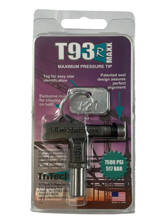Tritech HP 627 spray tip, inside packaging