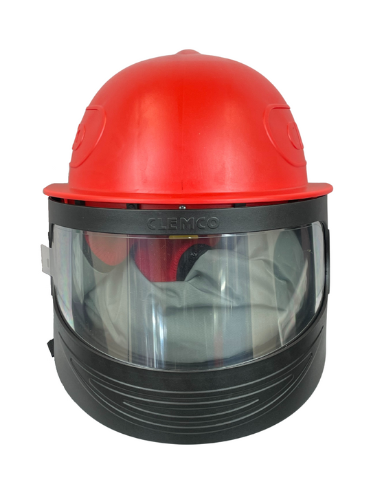 Clemco Apollo 600 blast helmet - front