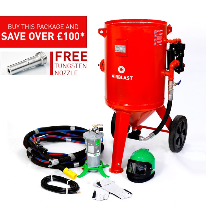 200ltr Redline Contractor Blast Pot Kit