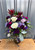 Luneria floral arrangement from Main Floral featuring silvery green foliage, lavender and neutral-tone blooms, artistic muted autumn flowers handcrafted in Anoka, Minnesota — elegant centerpiece or gift for evening events, fall décor.