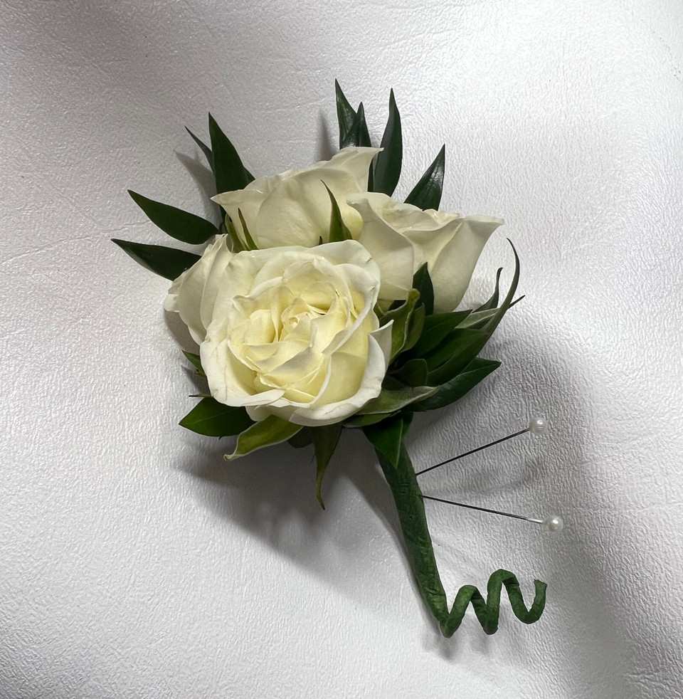 Spray Rose Corsage (pick your colors)