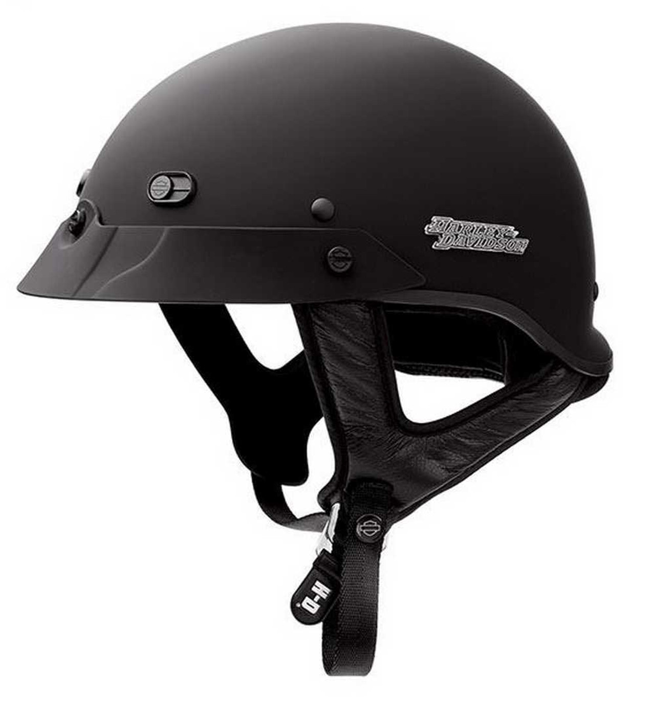 Harley-Davidson® Men's Hybrid Ultra-Light Spoiler Half Helmet MATTE