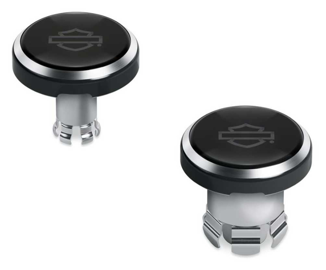 HarleyDavidson® LiveWire Front Axle Nut Covers Gloss Black Finish