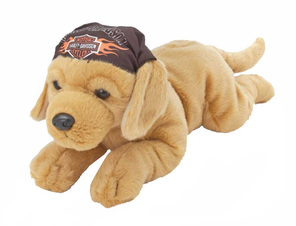 Harley-Davidson® Kid's Stuffed Animal, H-D Revolution Yellow Lab