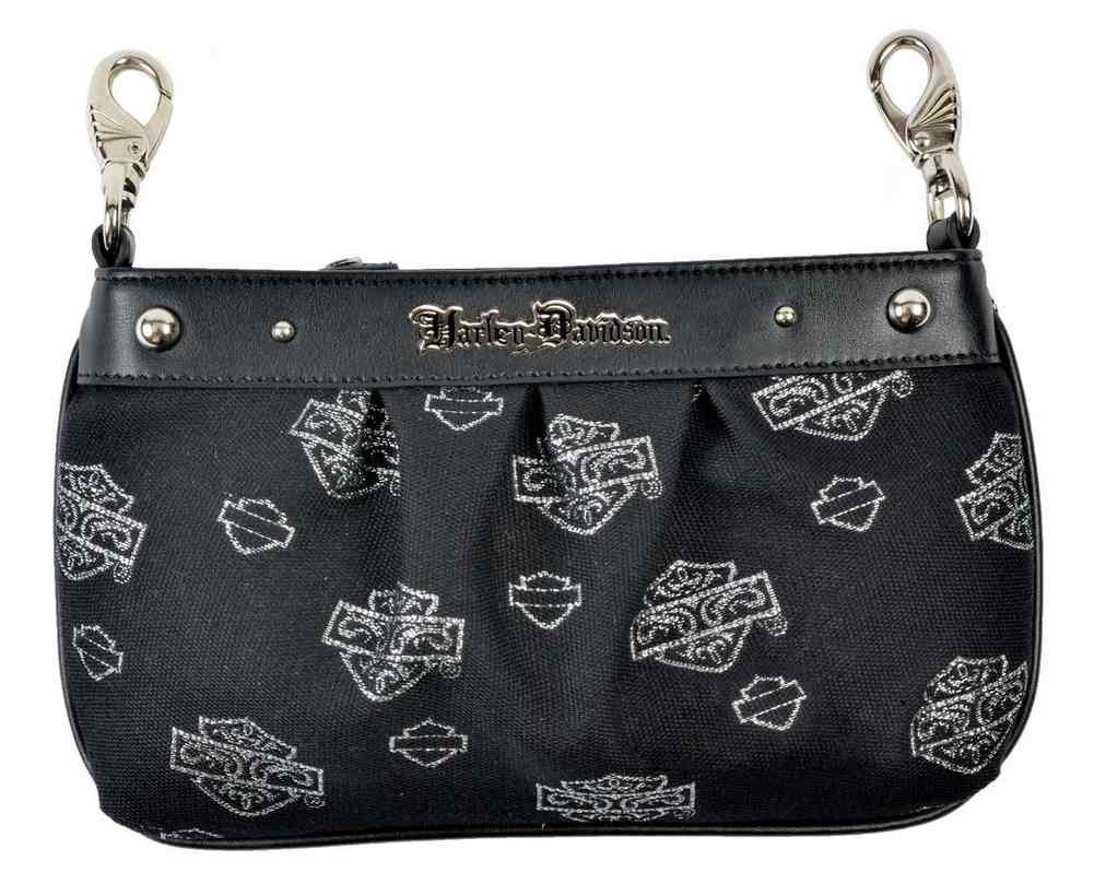 Harley-Davidson® Women's Metallic Jacquard Bar & Shield HipBag