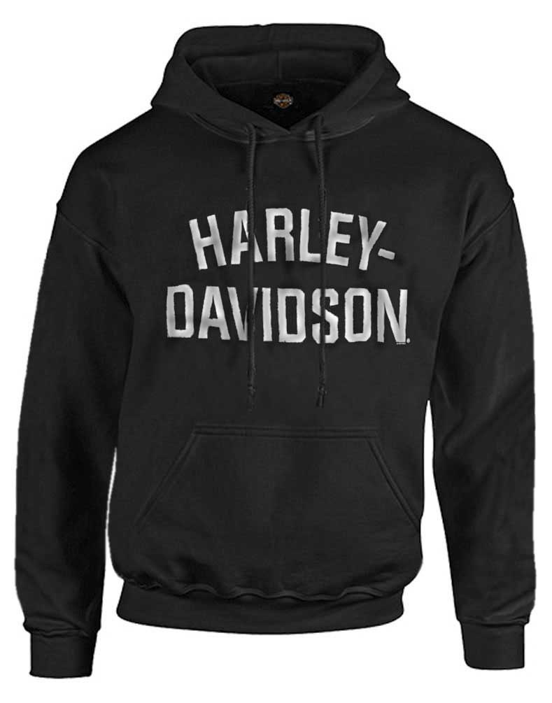 Harley-Davidson® Men's Heritage Pullover Hooded Sweatshirt Black