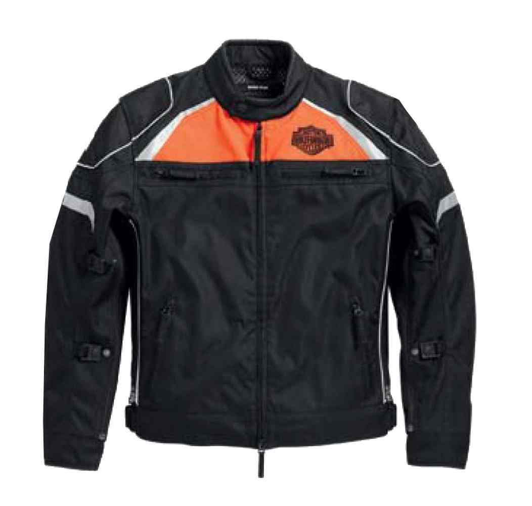 Harley-Davidson® Men's Hi-Vis Switchback Lite Riding Jacket, Black