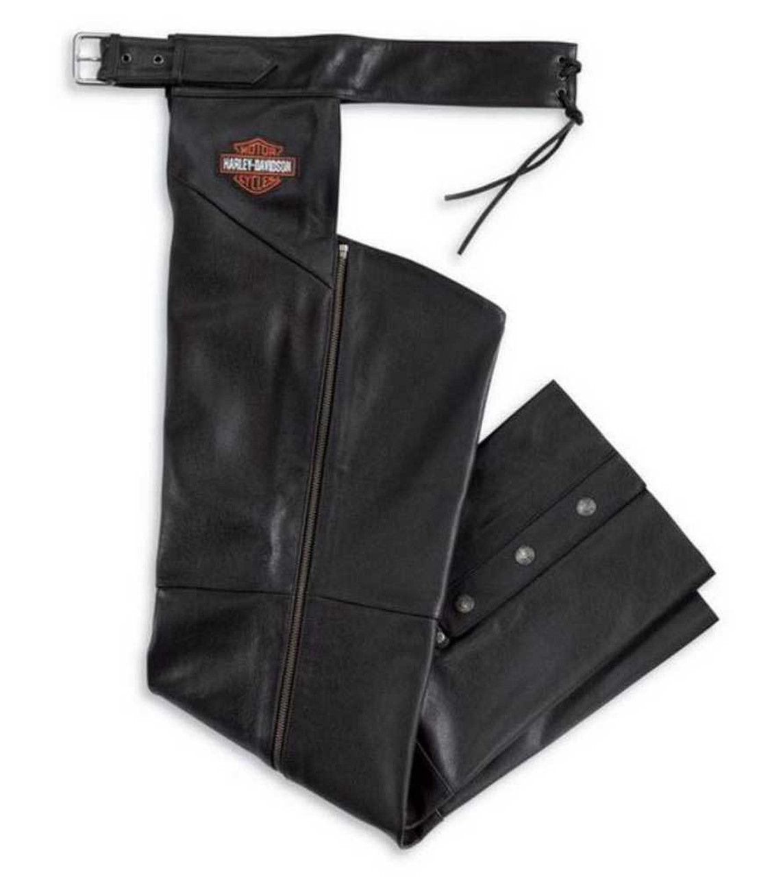 Harley-Davidson® Men's Bar & Shield Stock Leather Chaps 98090-06VM