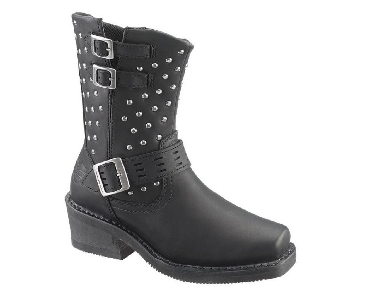 Harley-Davidson® Women's Shirley 8-In Black or Brown Leather Boots