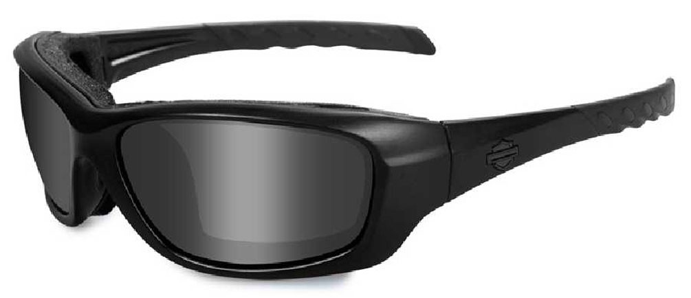 Harley-Davidson® Gravity Grey Lens w/ Matte Black Frame Sunglasses