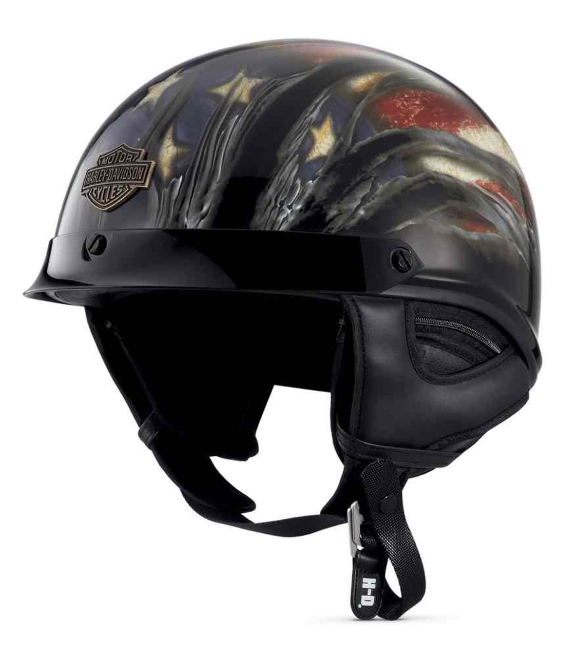 harley davidson flag helmet