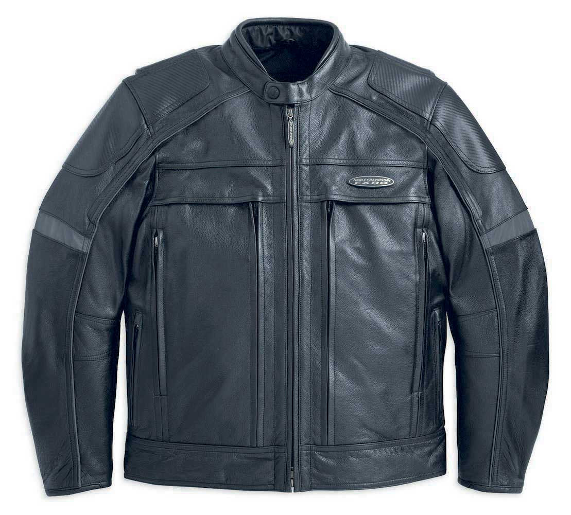 Harley-Davidson® Men's FXRG Leather Jacket With Pocket System Harley-Davidson® Men's FXRG Leather Jacket With Pocket System