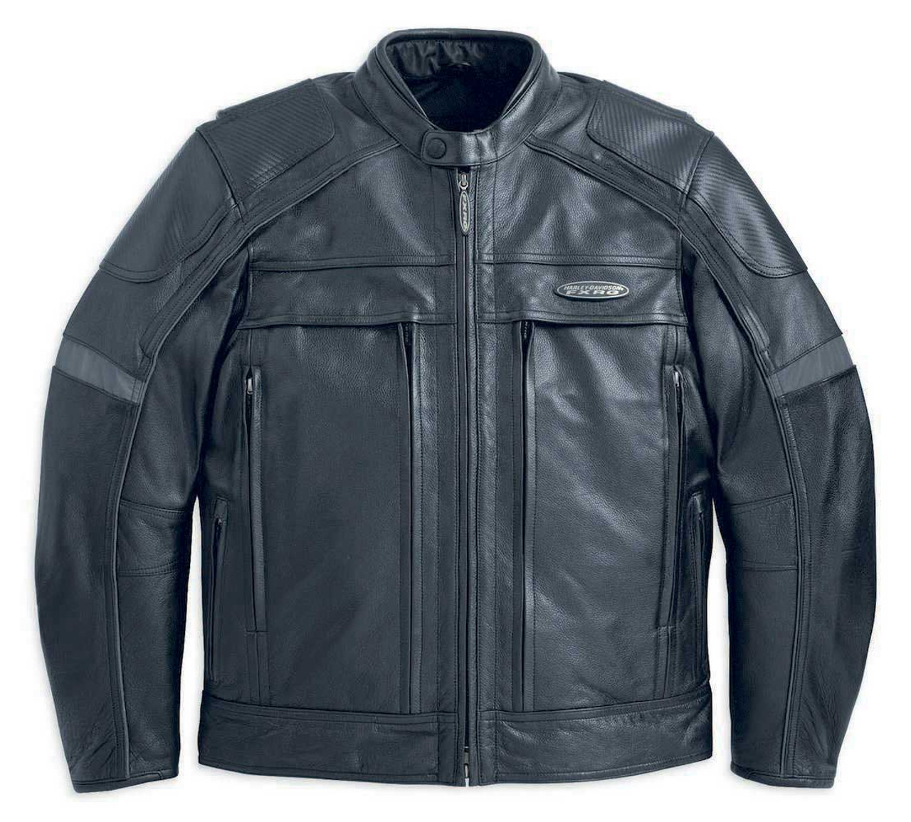 Harley-Davidson® Men's FXRG Leather Jacket With Pocket System 98040-12VM