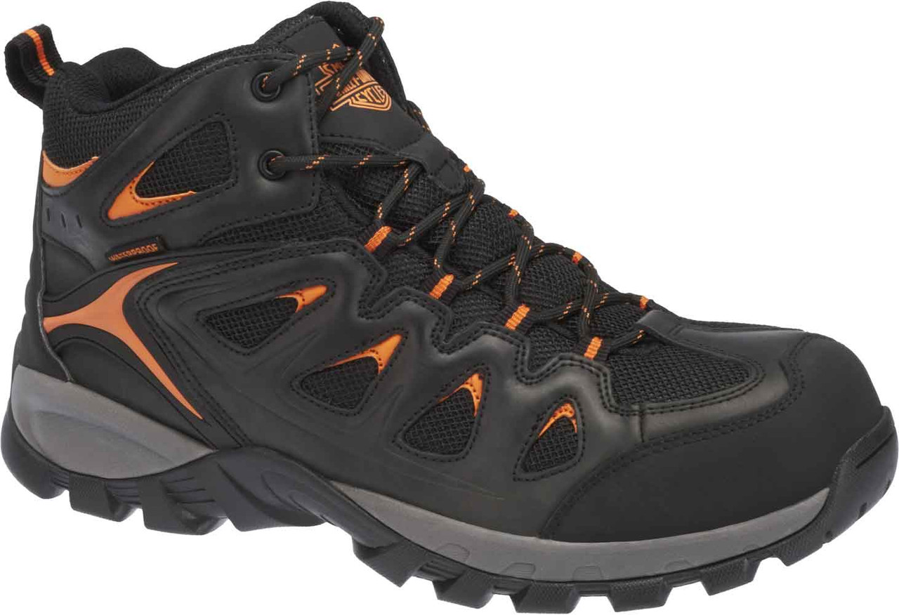 HARLEY DAVIDSONブーツ Harley-Davidson® Men's WP / Safety Toe Woodridge Black Leather