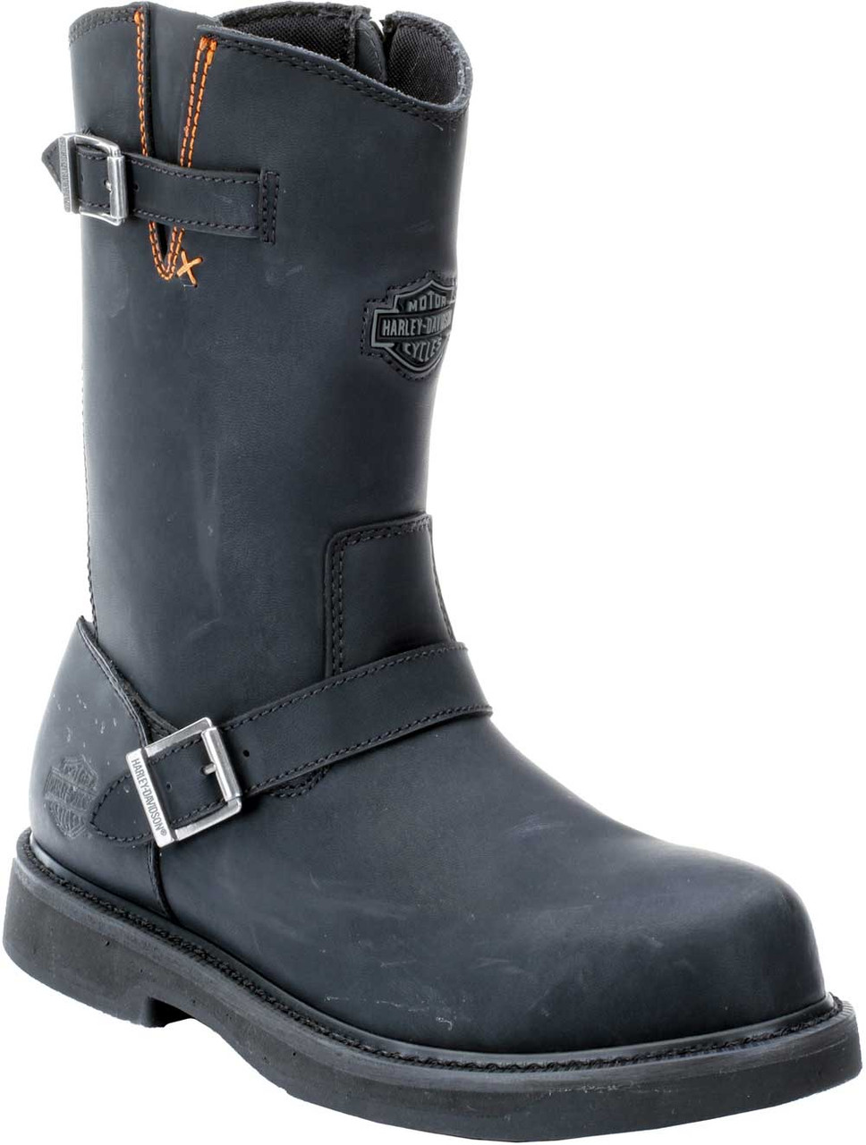 Harley-Davidson® Men's Jason Steel Toe 10.25-Inch Black Motorcycle