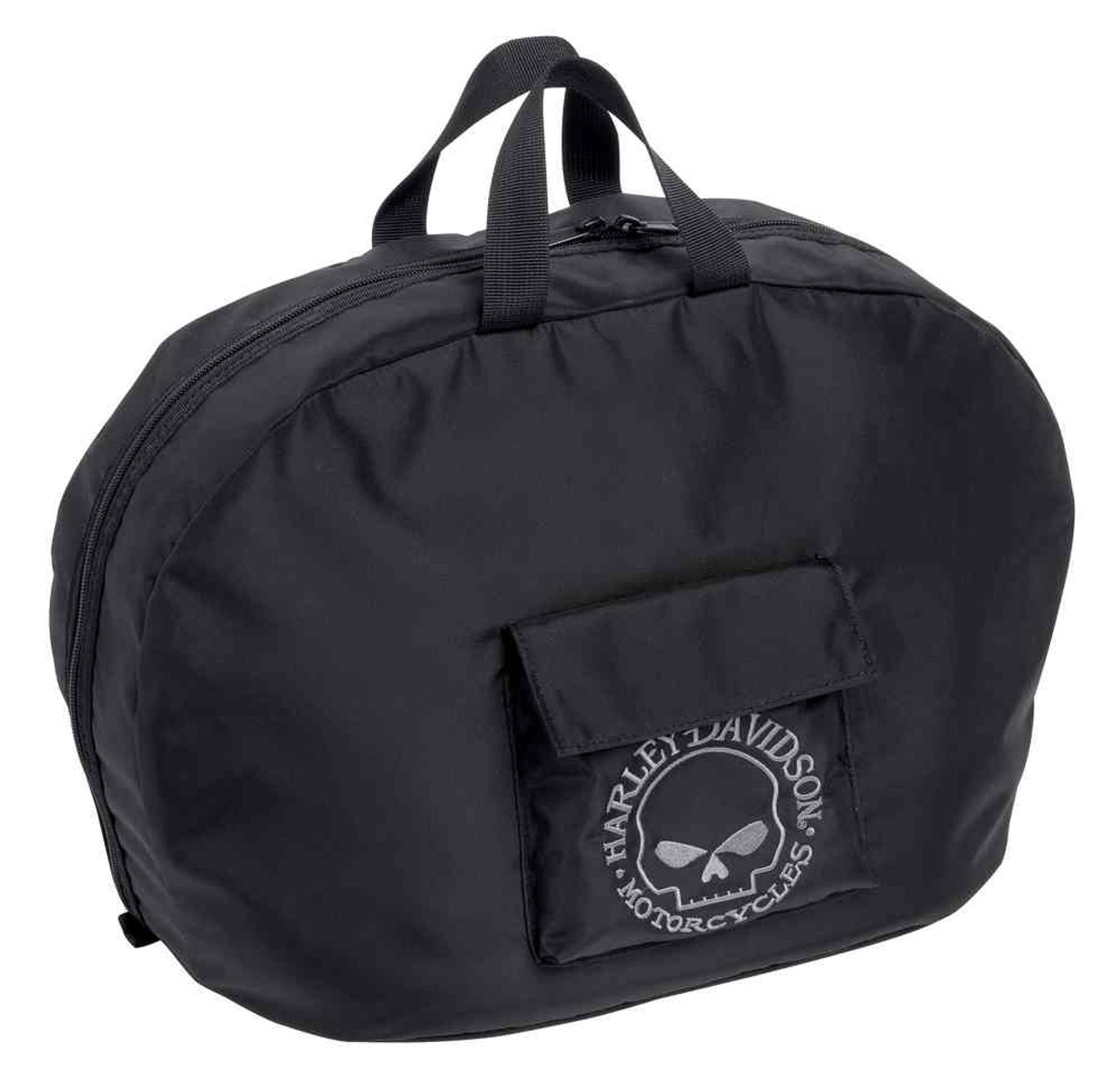 HarleyDavidson® Full Face Helmet Bag Nylon Motorcycle, Black/White