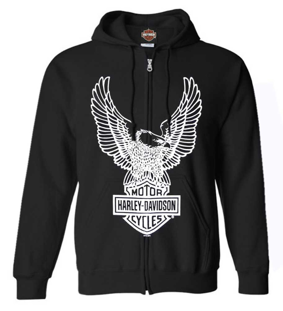 パーカー・フーディ EAGLE HOODIE Harley-Davidson® Men's Eagle Hoodie, Hooded Sweatshirt