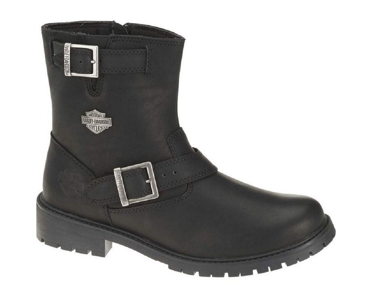 Harley-Davidson® Men's Paxton 6.5-Inch Black Leather Motorcycle