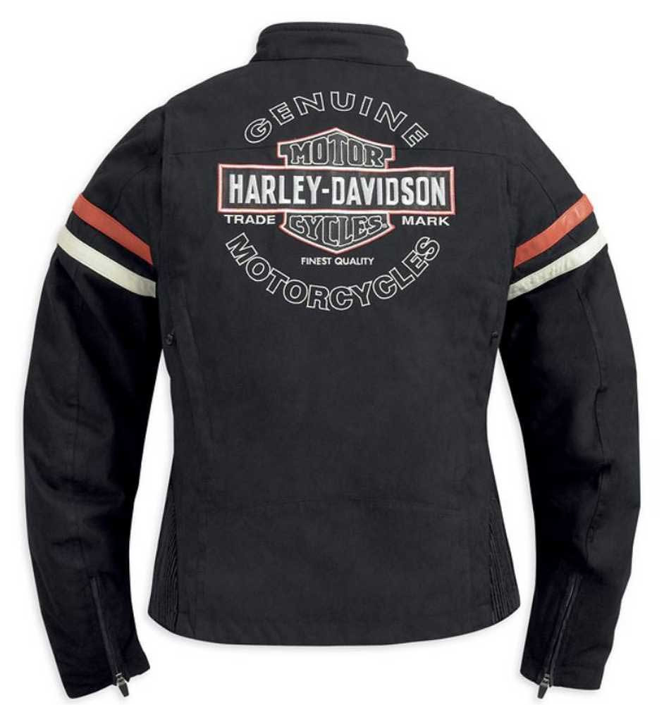 Harley-Davidson ジャケット　本革 Harley-Davidson® Women's Miss Enthusiast Functional Jacket, Black